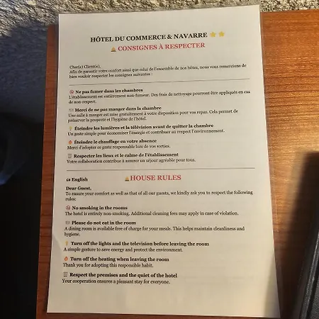 Du Commerce Et De Navarre فندق لورد